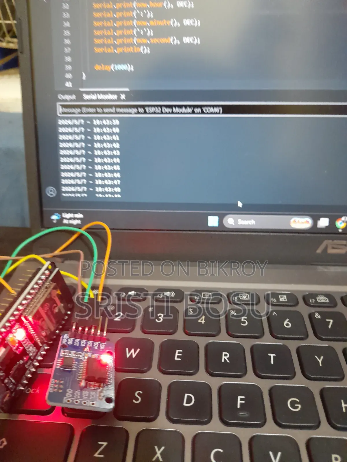 McP9808 + Rtc Module