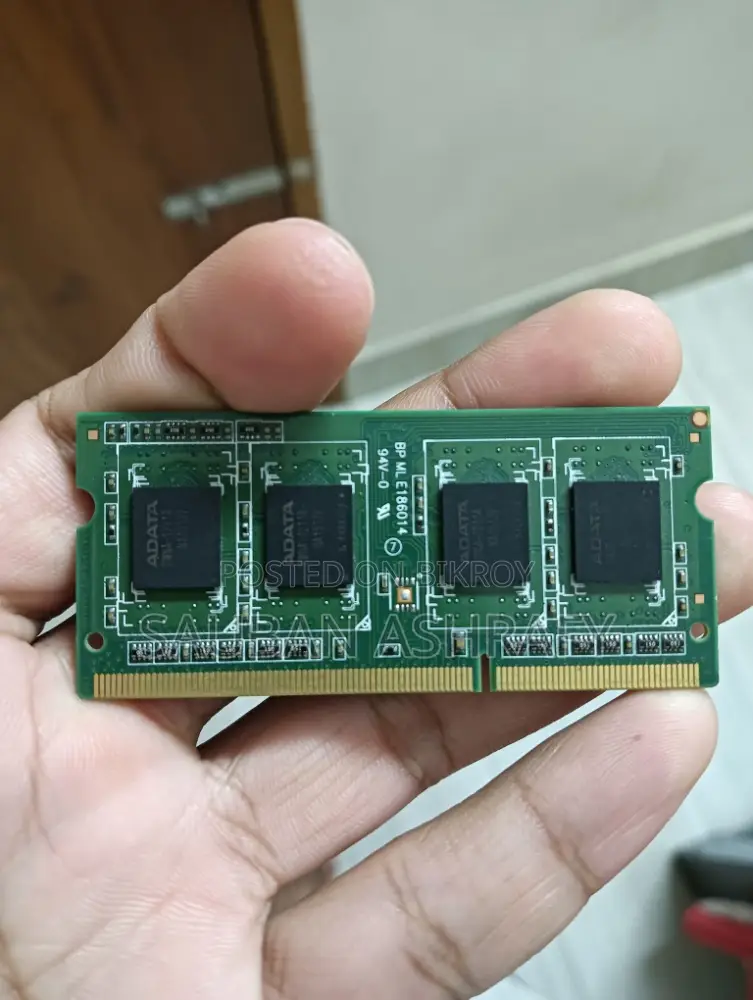 Adata 4GB DDR3L 1600MHz Laptop RAM (PC3L-12800S)