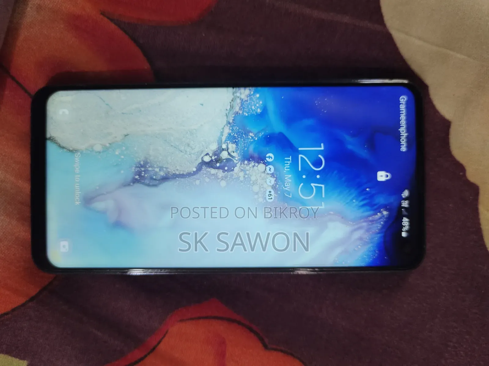 Samsung Galaxy S10 128 GB Blue
