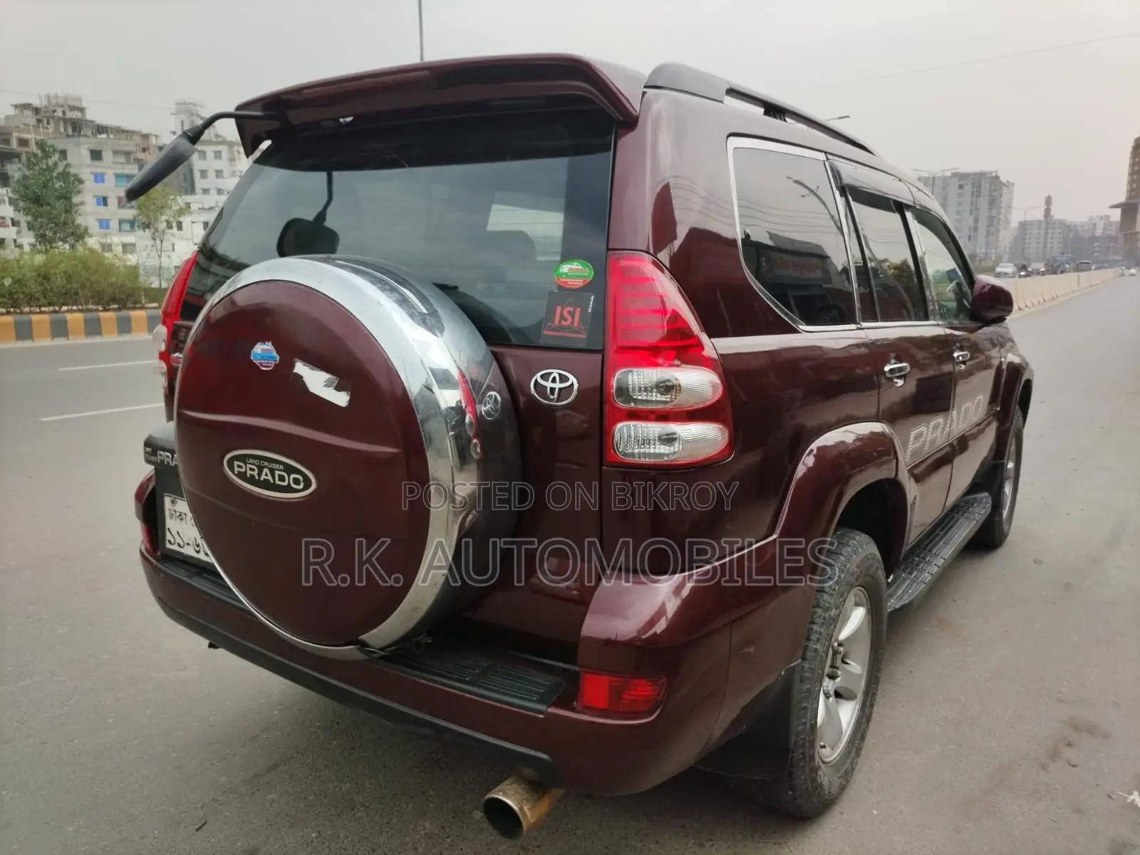 Toyota Land Cruiser Prado 2003 Maroon