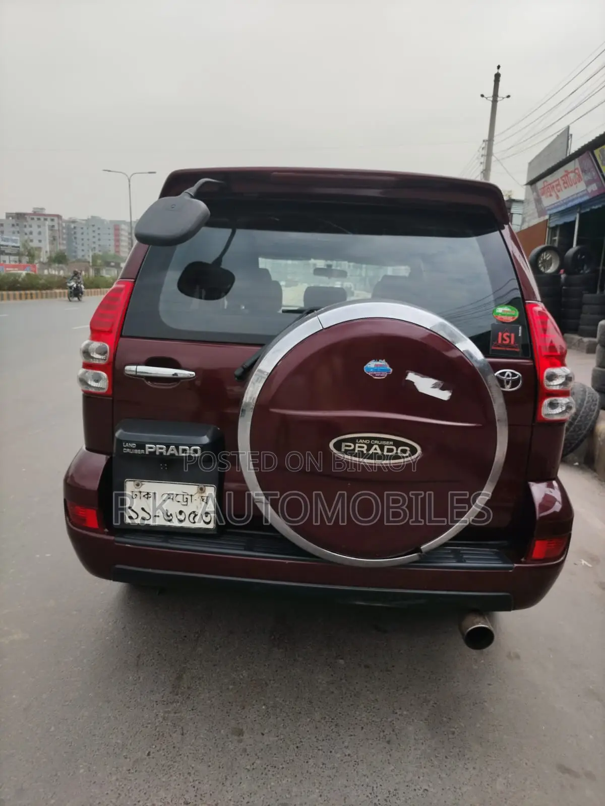 Toyota Land Cruiser Prado 2003 Maroon