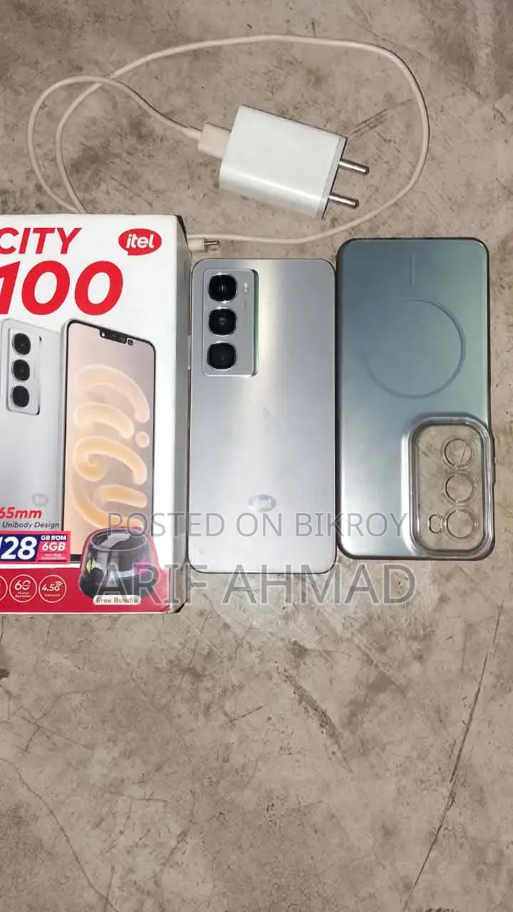 New Itel City 100 128 GB Gray