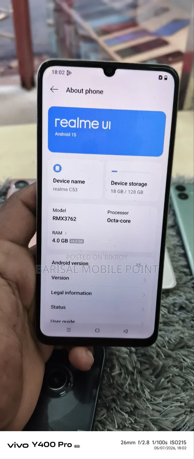 Realme C53 128 GB Silver