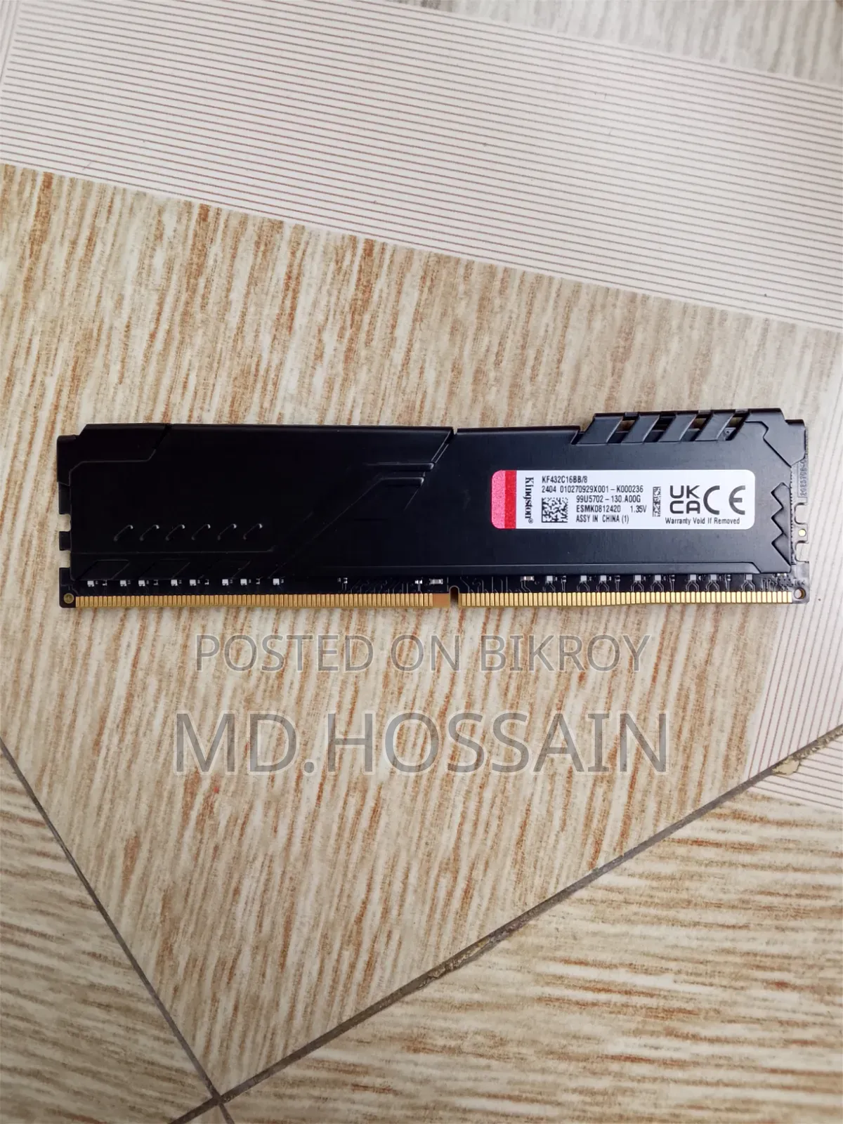 PC RAM Kingston Fury Beast