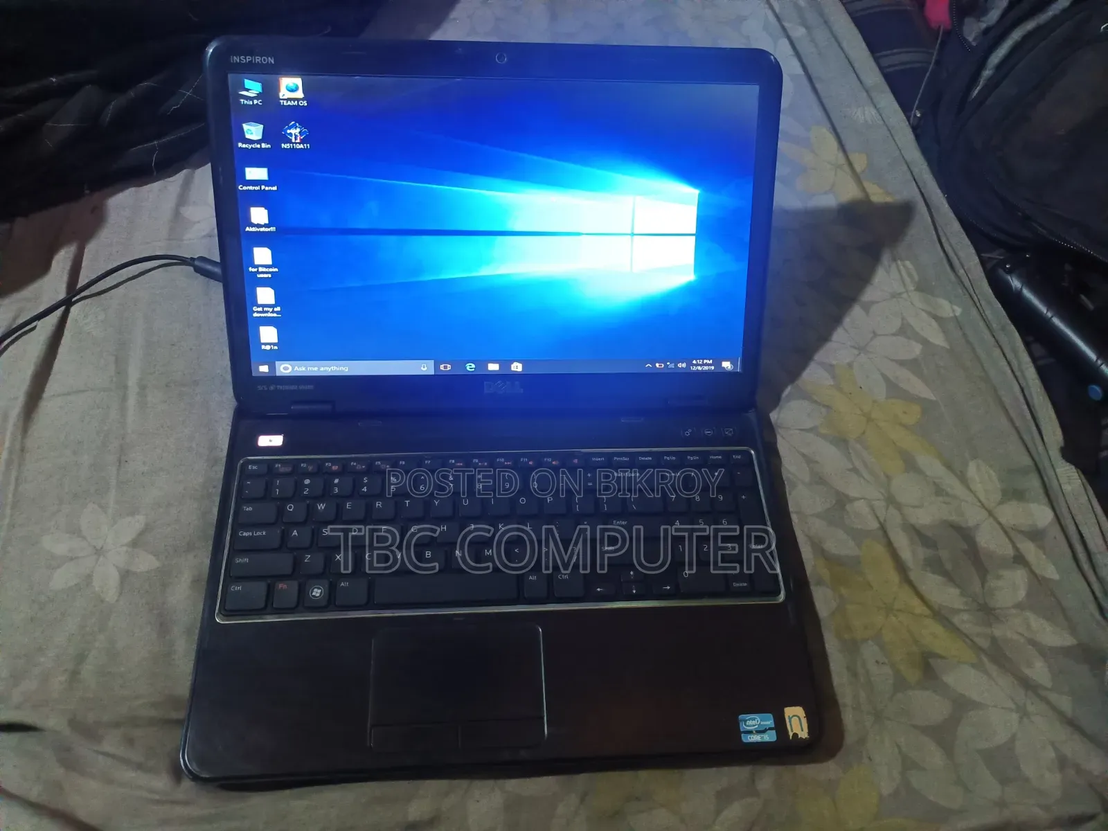 Laptop Dell Inspiron 15 4GB Intel Core I5 HDD 500GB