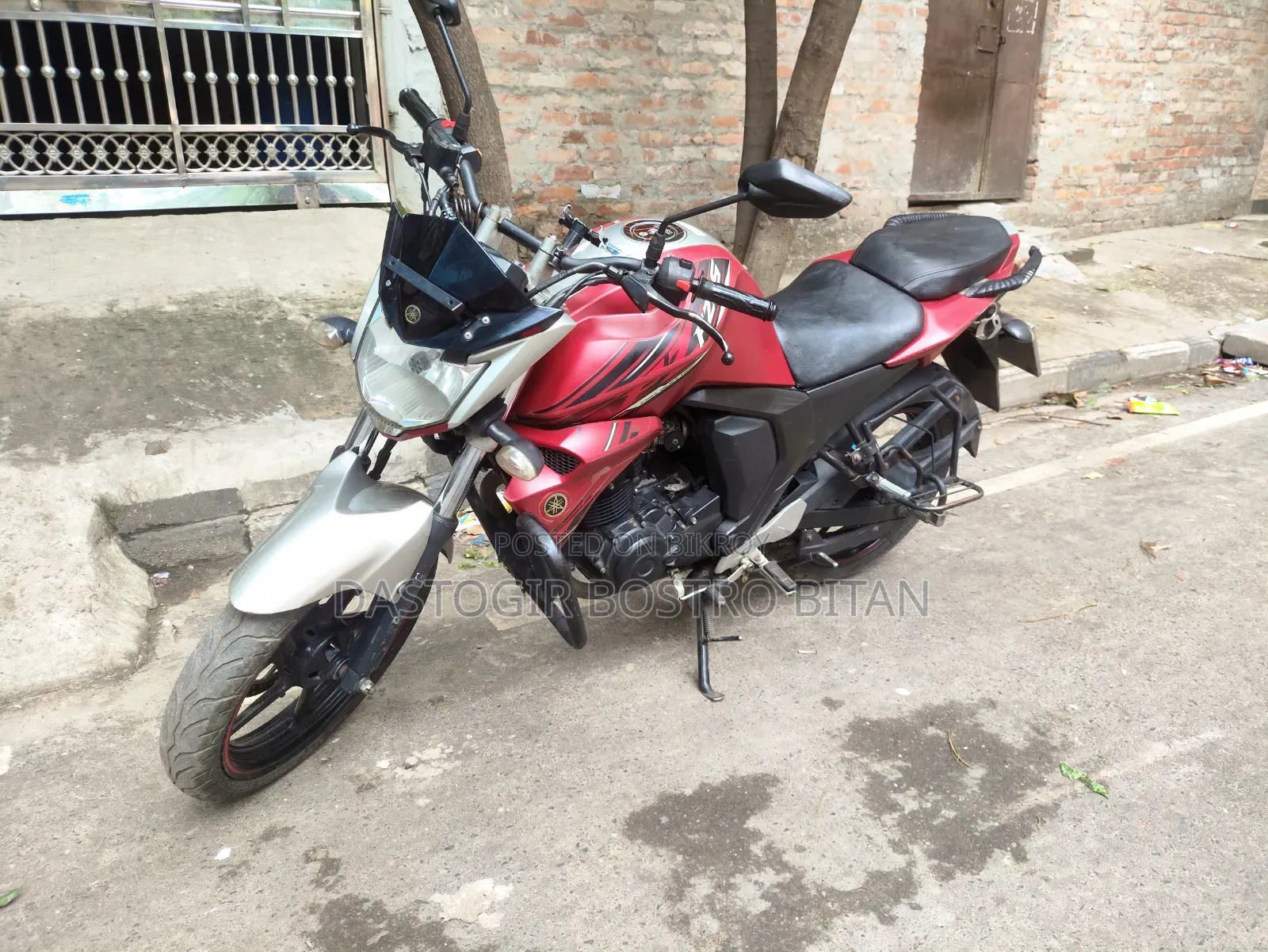 Yamaha FZ 2017 Red