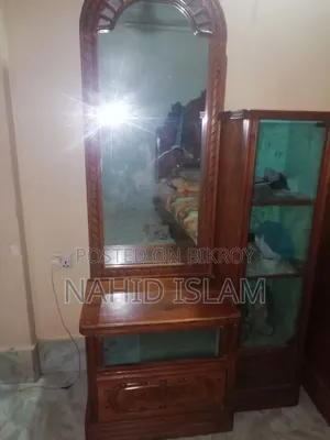 This showcase and dressing table will be sold, showcase 30000, dressing 15000