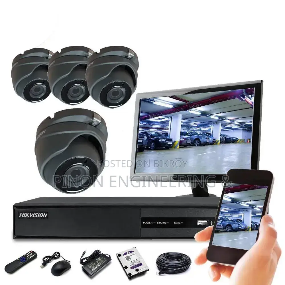 4 Channel CCTV System