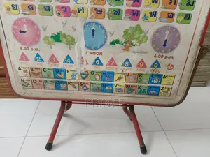 Baby Reading Table With Alphabet Multi-Use Table