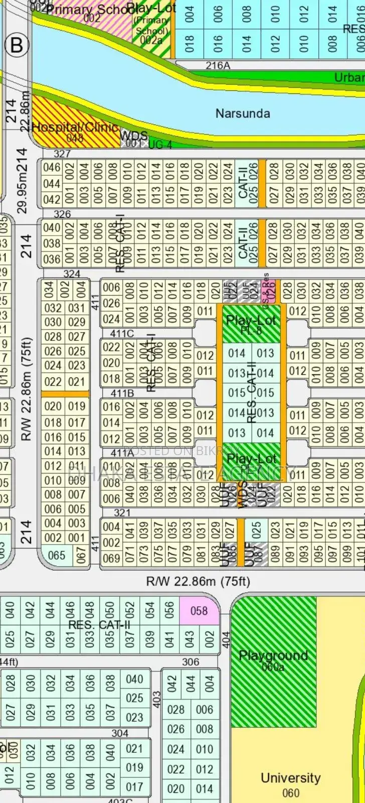 Sector-9, Box Corner South/East 3 Katha