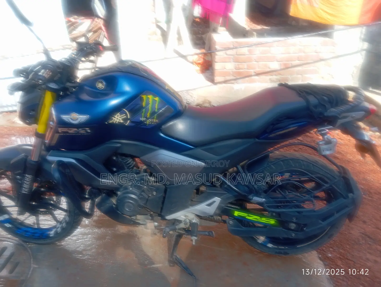 Yamaha FZ 2019 Blue