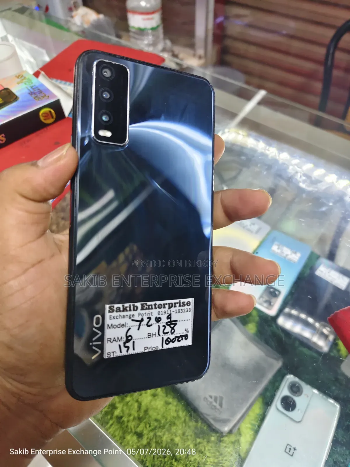 Vivo Y20G 128 GB Black