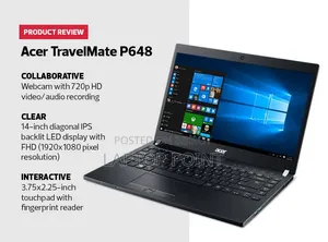Laptop Acer TravelMate P4 8GB Intel Core I5 SSD 256GB