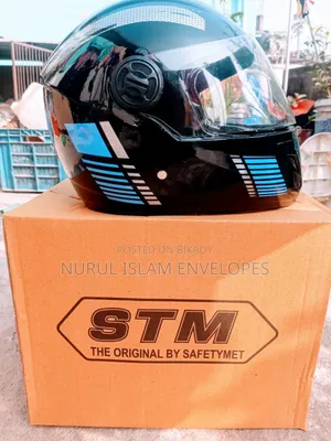 ব্লু গ্রাফিক্স ডিজাইন নিউ মডেল হেলমেট
