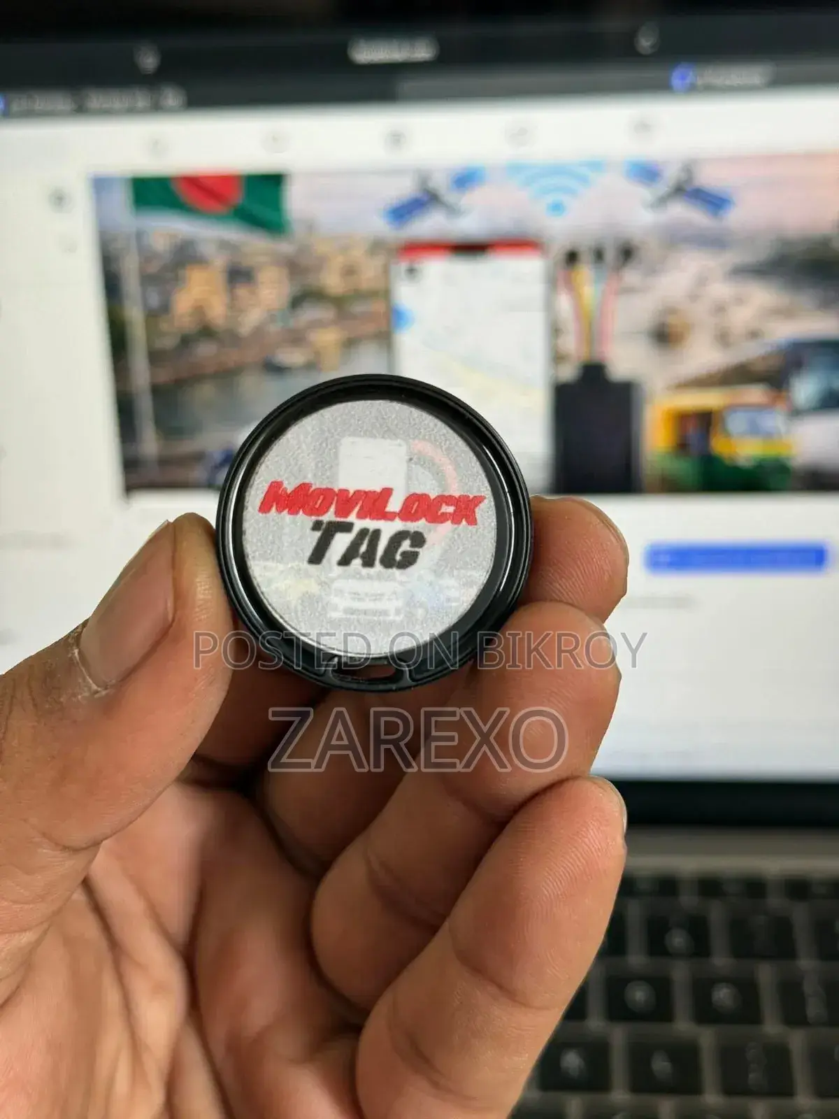 GPS Tracker MoviLock Magnetic Tag Global Version