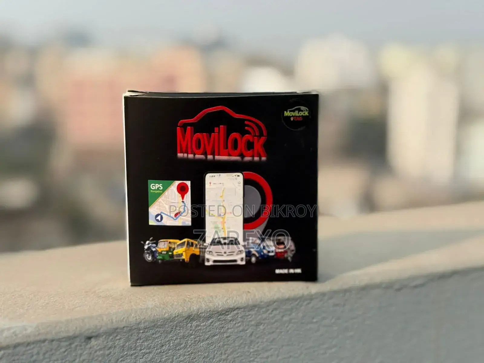 GPS Tracker MoviLock Magnetic Tag Global Version