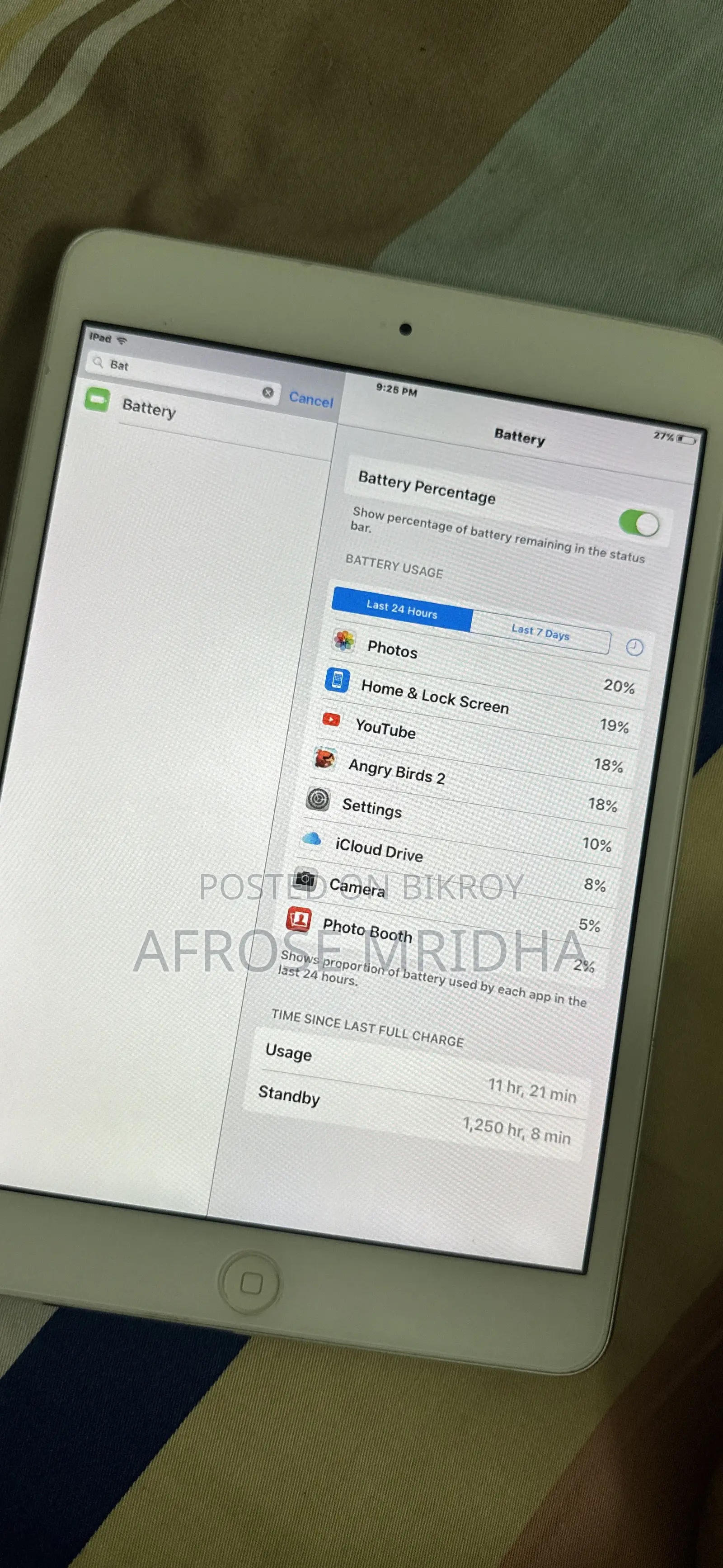 Apple iPad Mini 2 8 GB Gray