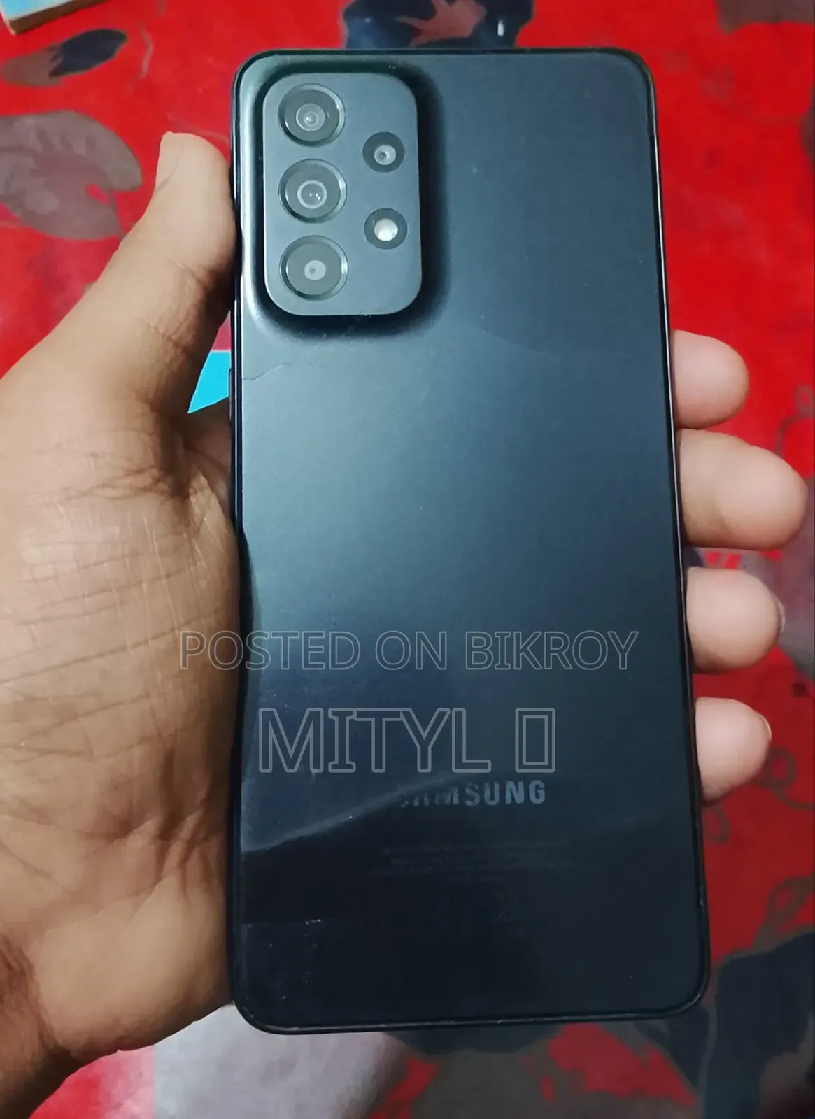স্যামসাং গ্যালাক্সি এ৩৩ ৫জি ১২৮ জিবি ব্ল্যাক