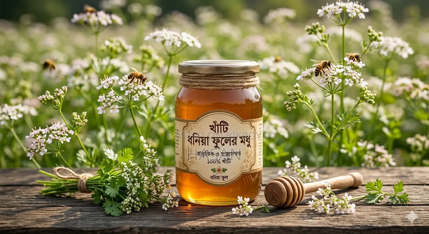 Order Our Authentic Coriander Flower Honey