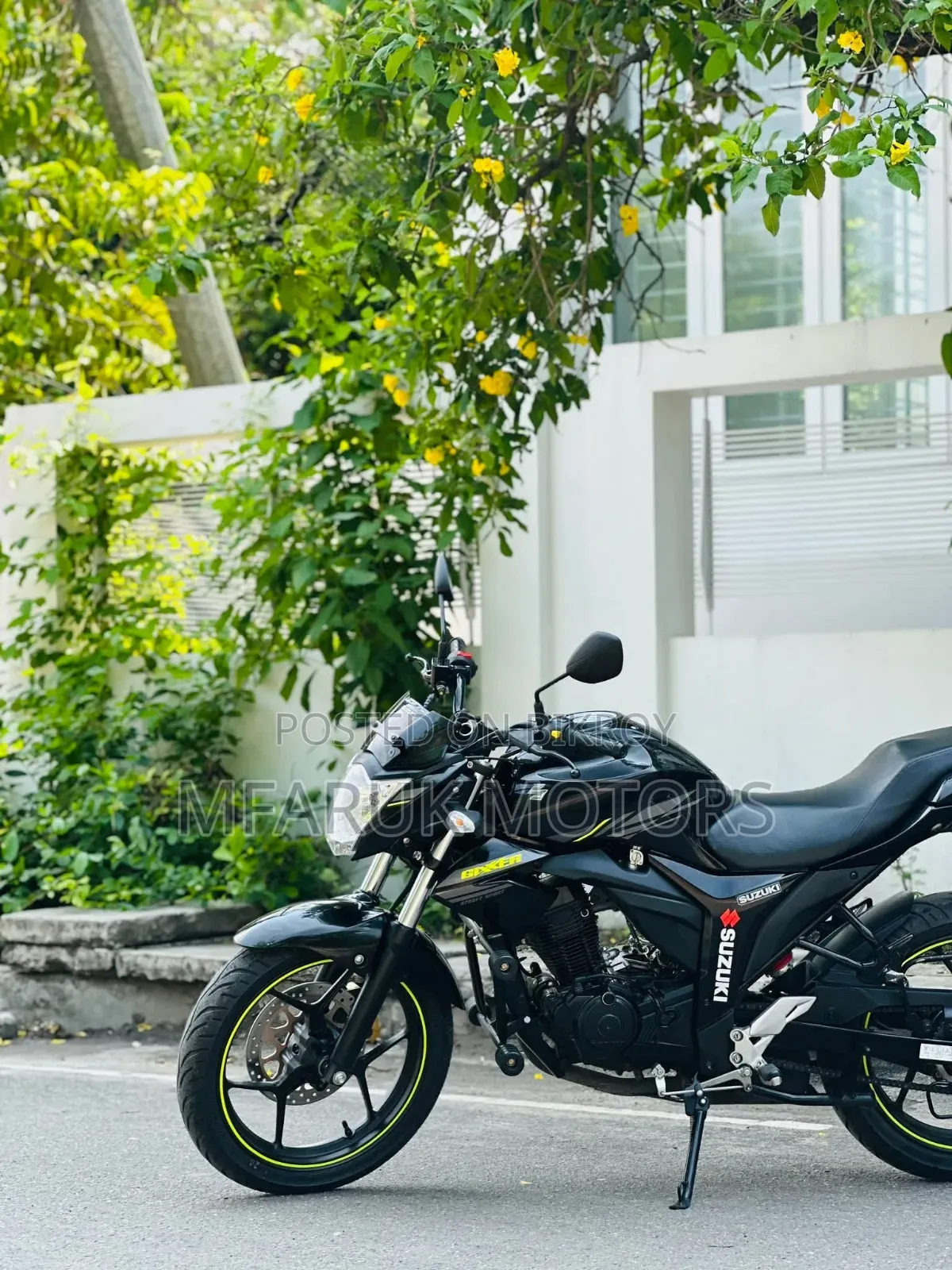 Suzuki Gixxer Monotone 2026 Black