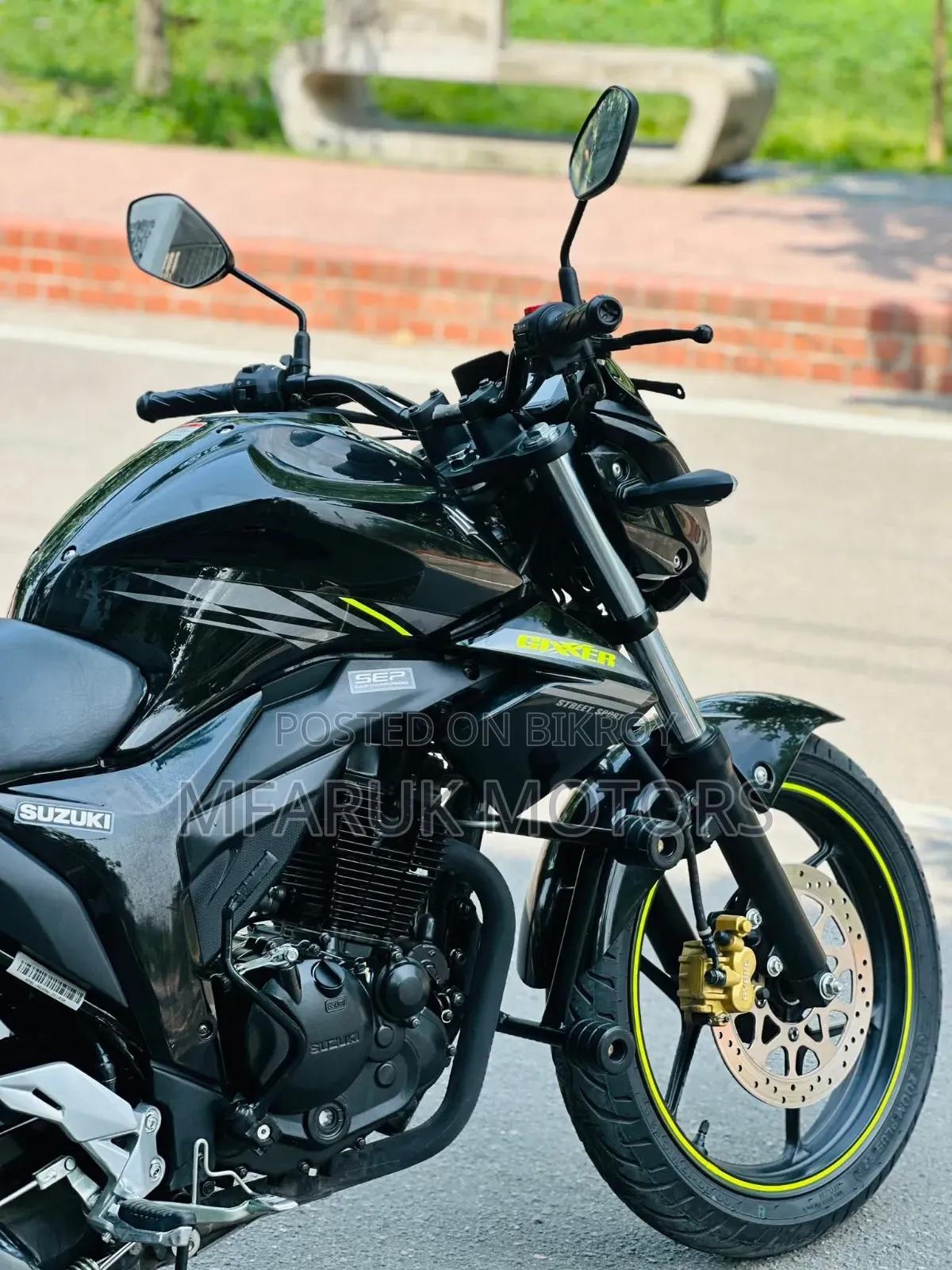 Suzuki Gixxer Monotone 2026 Black