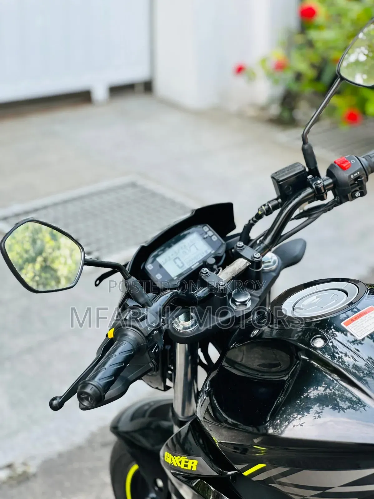 Suzuki Gixxer Monotone 2026 Black