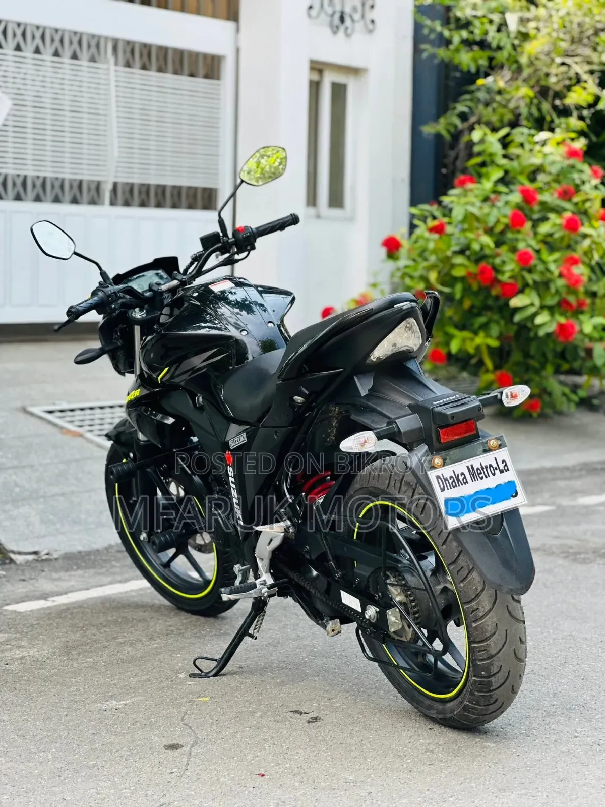 Suzuki Gixxer Monotone 2026 Black