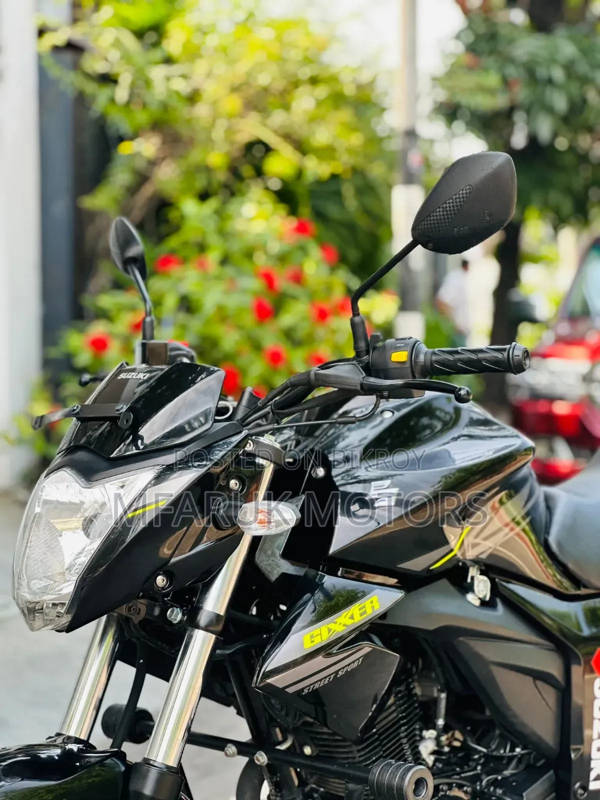 Suzuki Gixxer Monotone 2026 Black