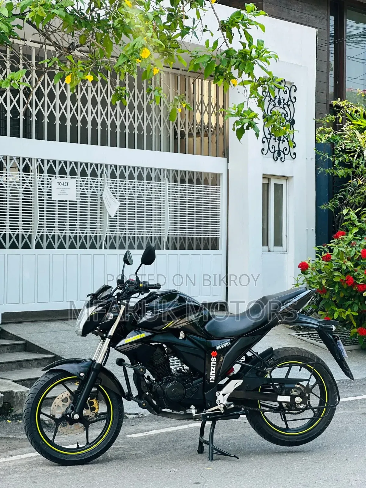 Suzuki Gixxer Monotone 2026 Black