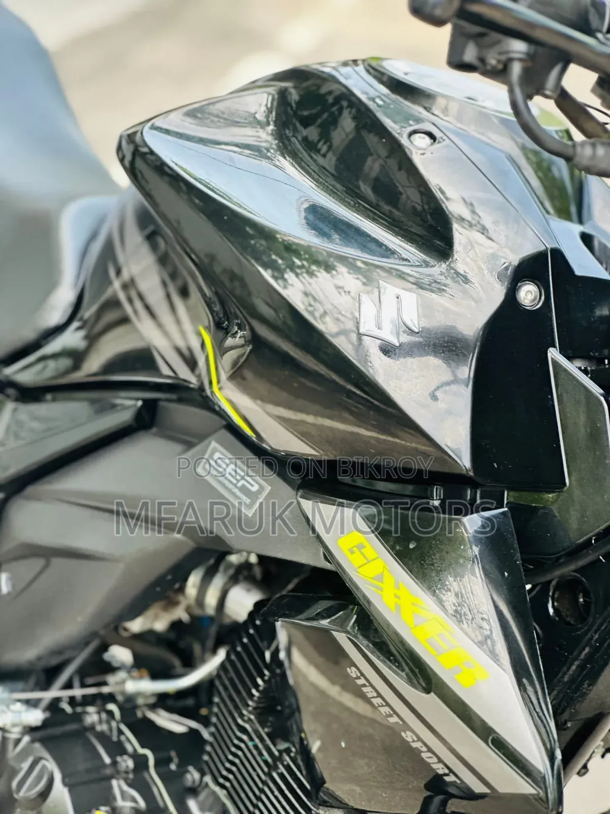 Suzuki Gixxer Monotone 2026 Black