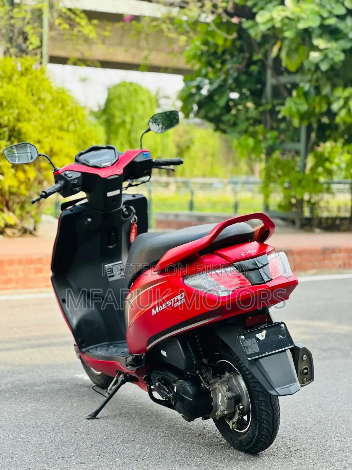Hero Maestro EDGE 110 XTEC 2024 Red