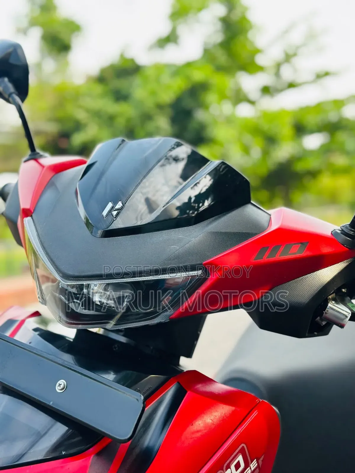 Hero Maestro EDGE 110 XTEC 2024 Red
