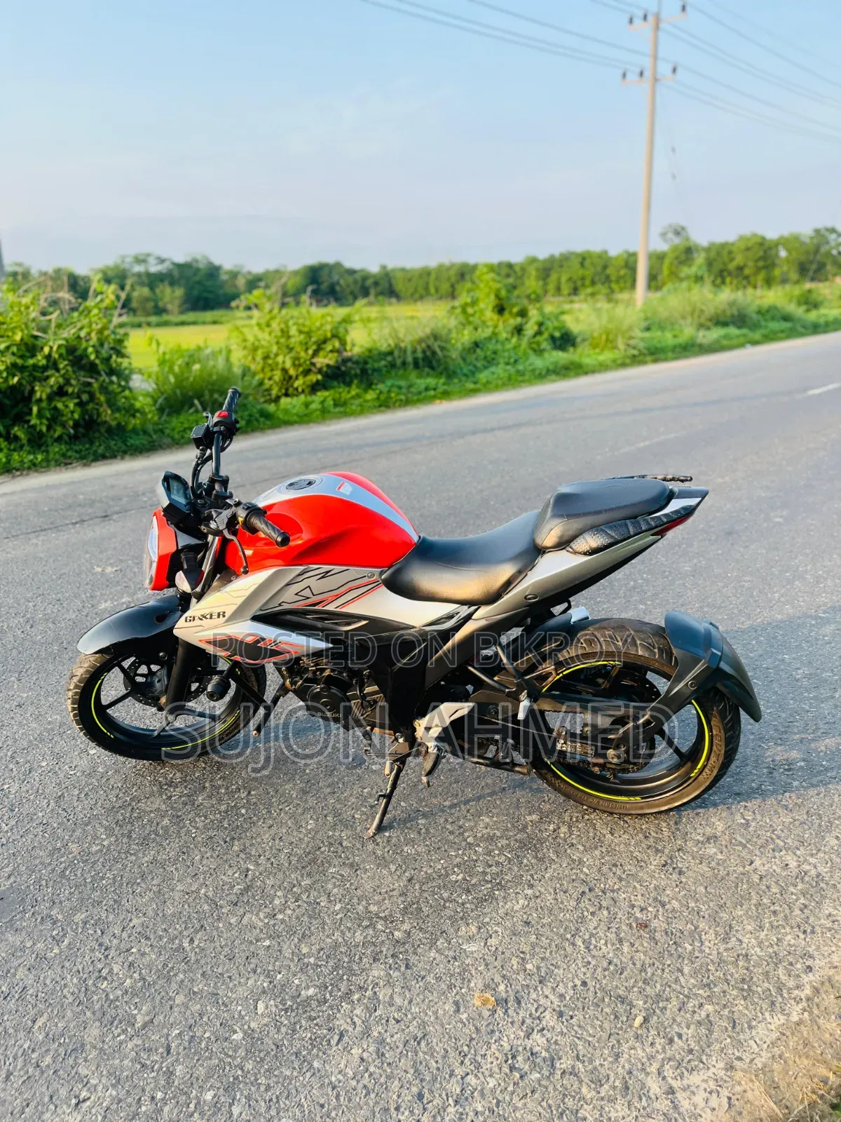 Suzuki Gixxer Fi ABS 2023 White