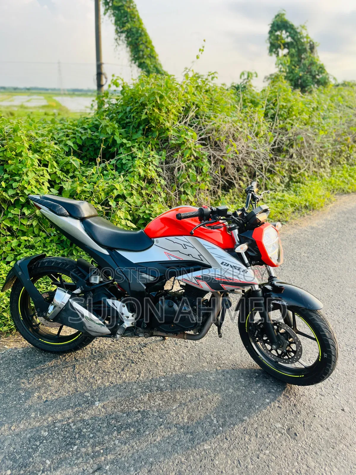 Suzuki Gixxer Fi ABS 2023 White