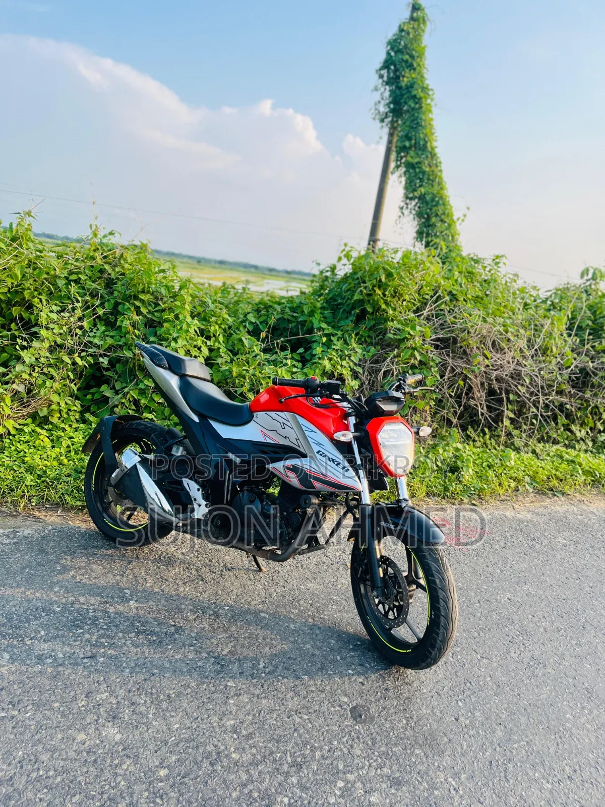 Suzuki Gixxer Fi ABS 2023 White