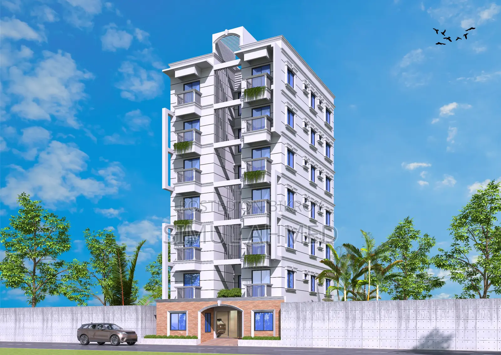3-bedroom Apartment in Monjur Villa, Bashundhara for sale