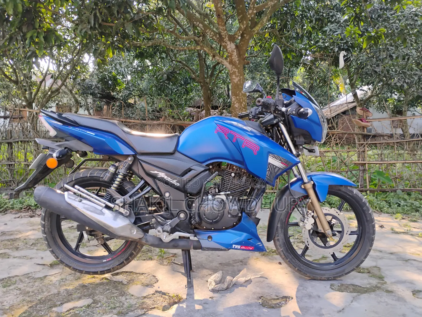 TVS Apache RTR 160 2V 2020 Blue