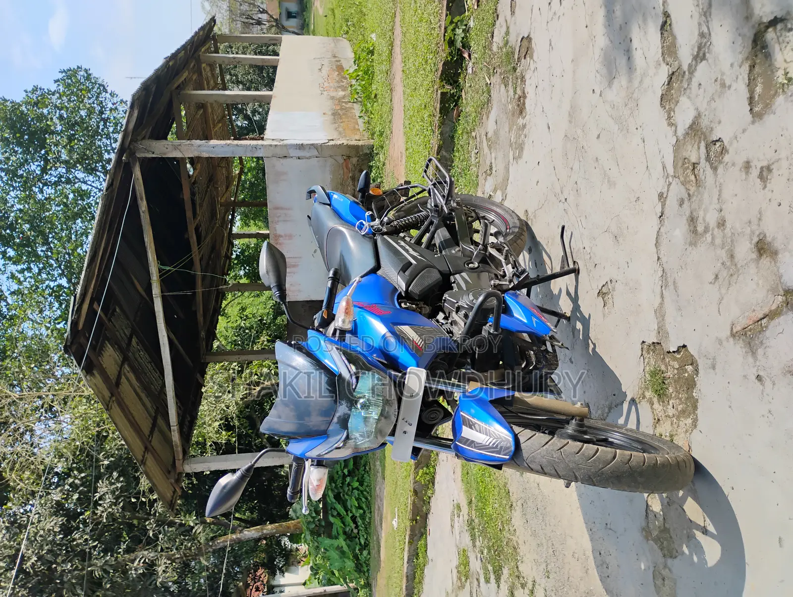 TVS Apache RTR 160 2V 2020 Blue