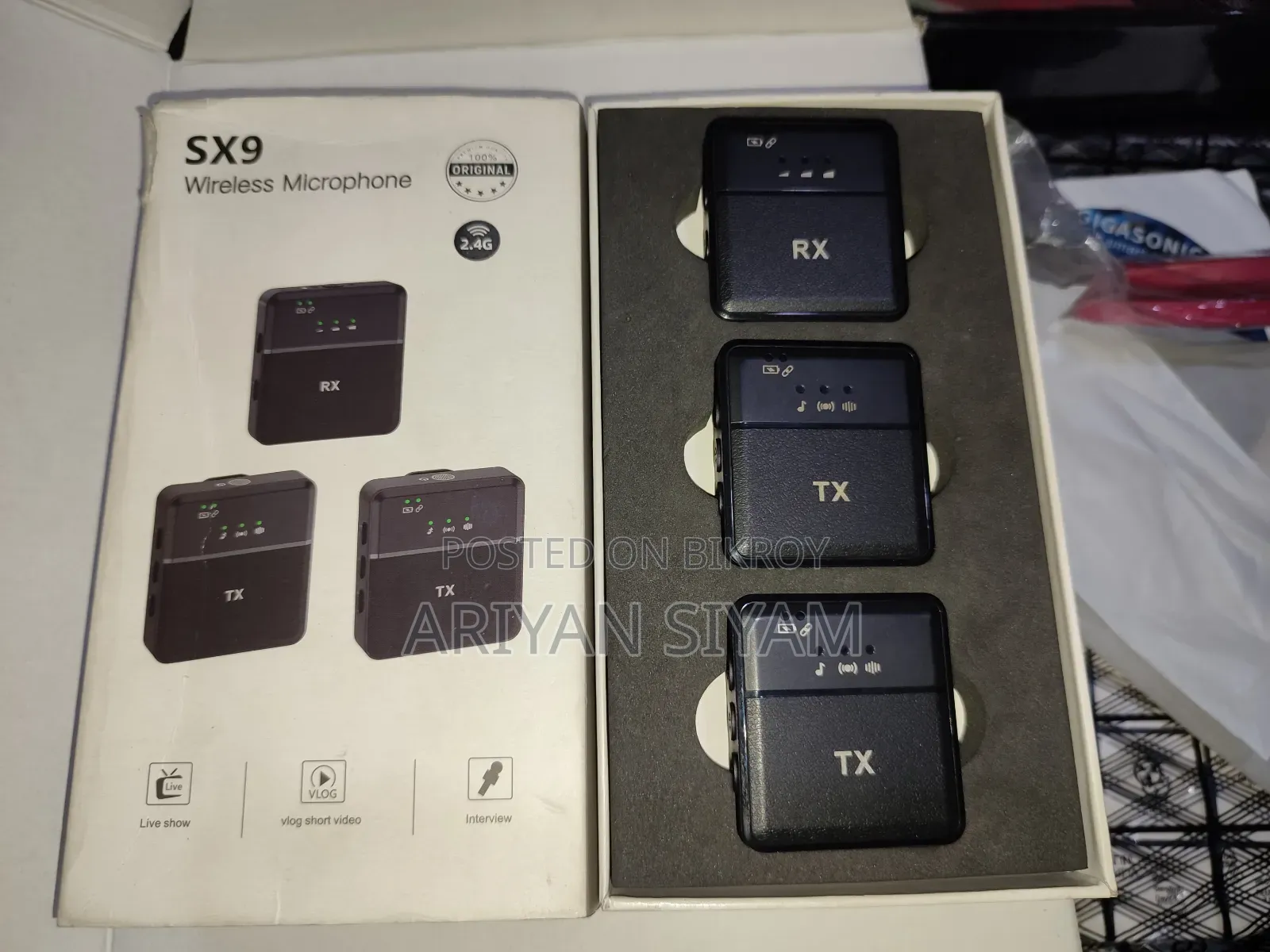 Sx9 ওয়্যারলেস মাইক