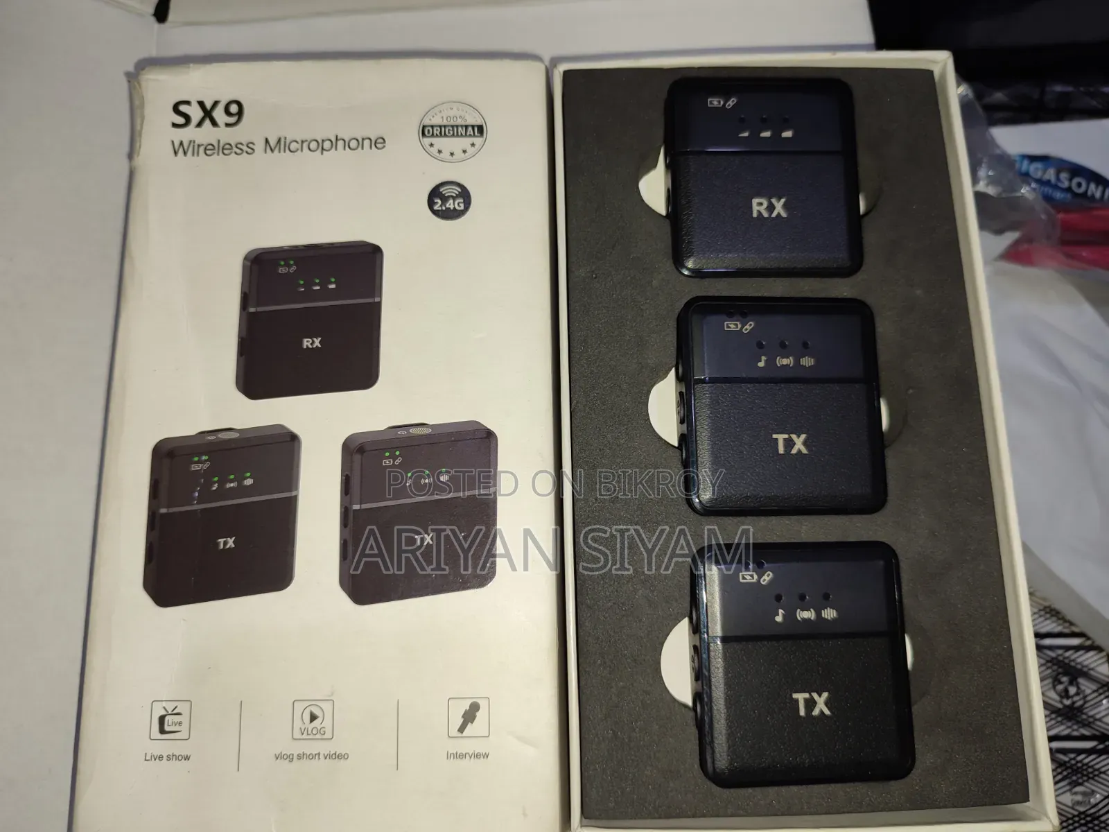 Sx9 ওয়্যারলেস মাইক
