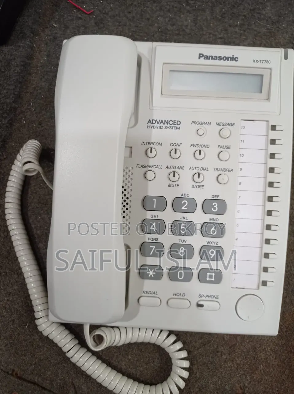 Panasonic Telephone Set (Model-Kx-T7730x)