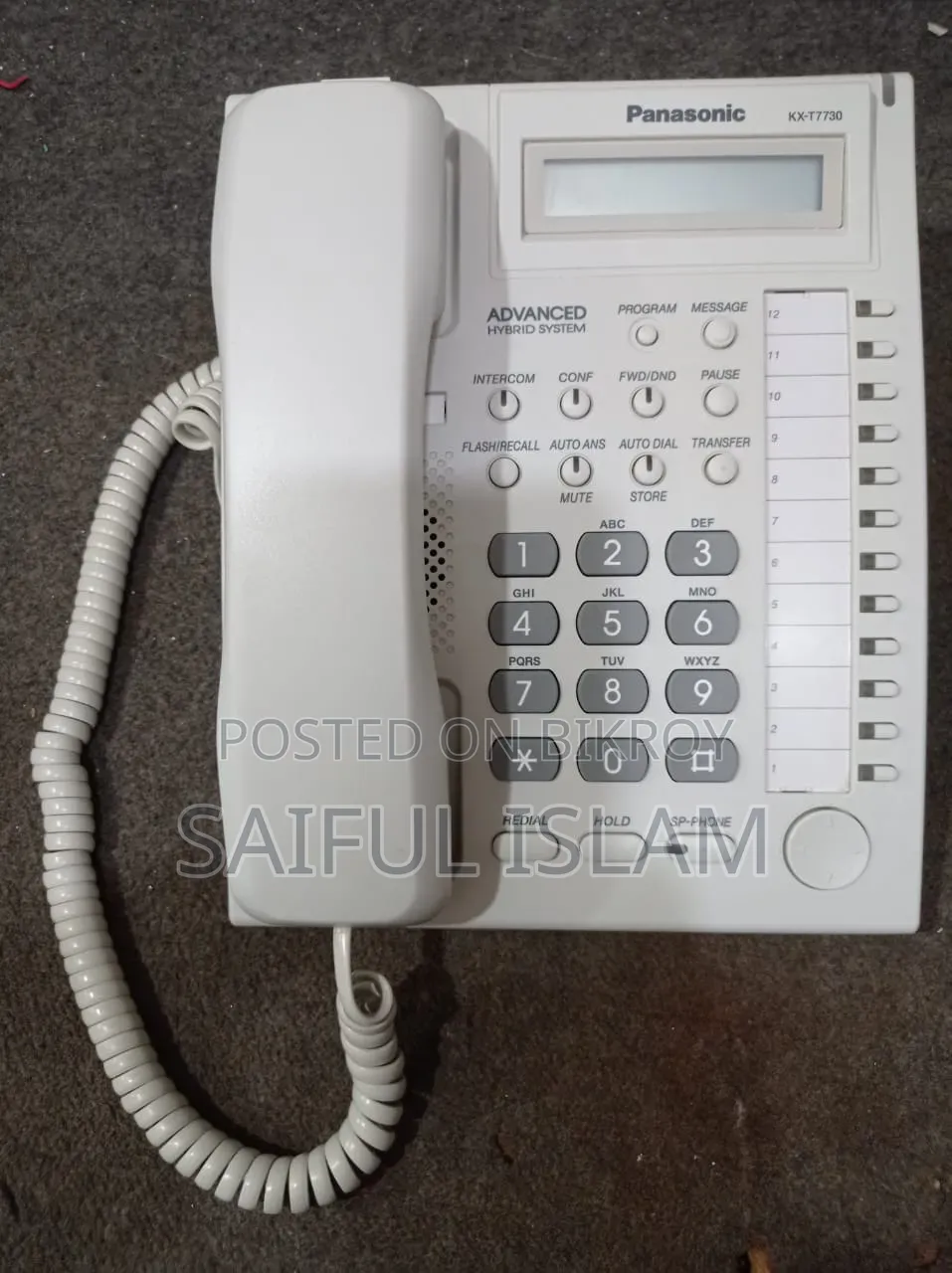 Panasonic Telephone Set (Model-Kx-T7730x)