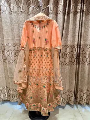 Bridal Gown With Choker (Combo)