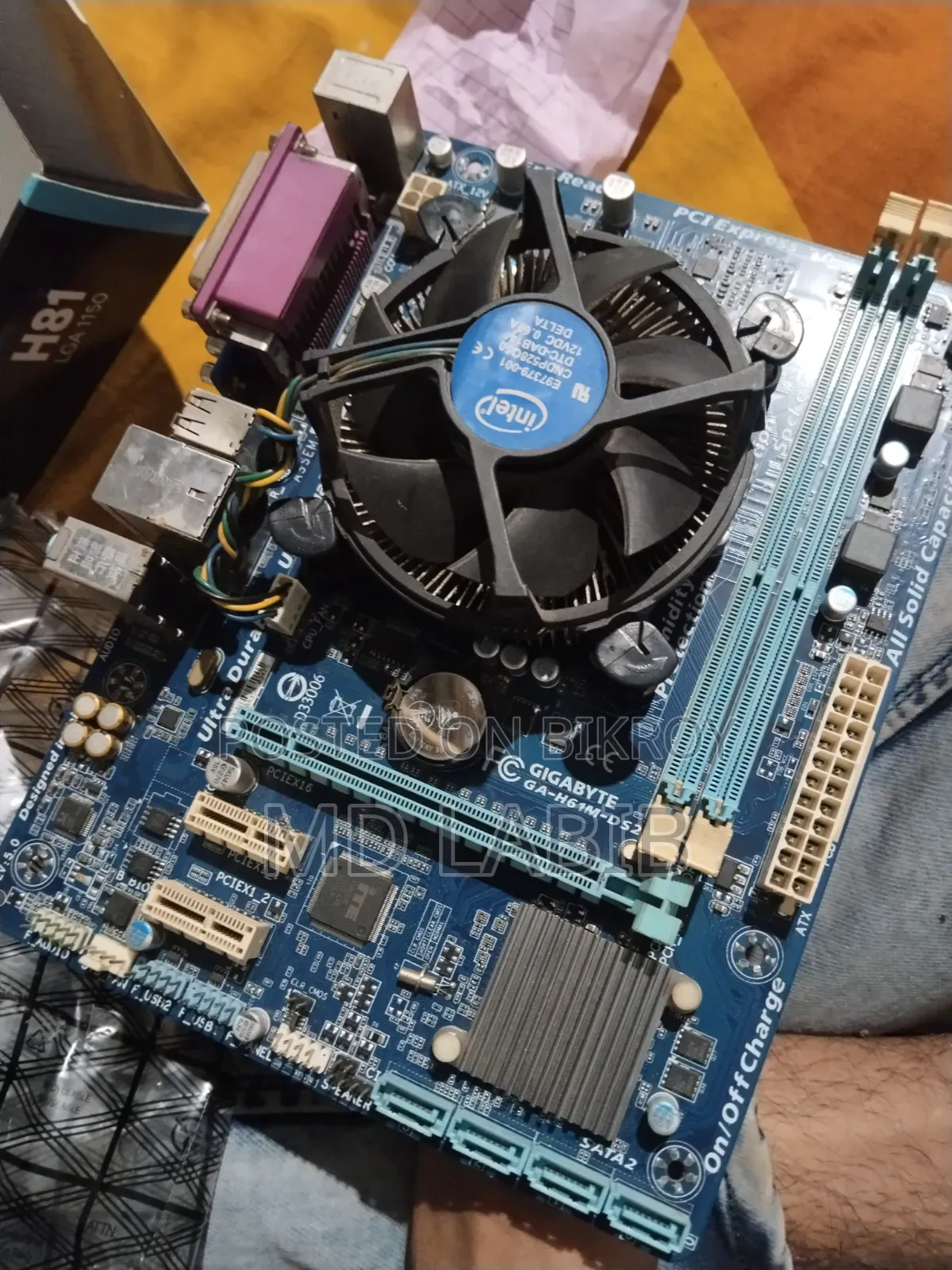 Includes Motherboard and Processor