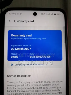 Vivo Y21d 128 GB Red