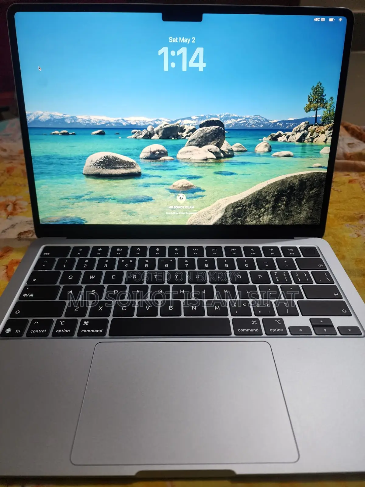 New Laptop Apple MacBook Air 2026 M5 13-Inch 16GB Apple M5 SSD 1T