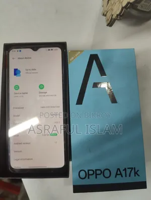 Oppo A17K 64 GB Blue