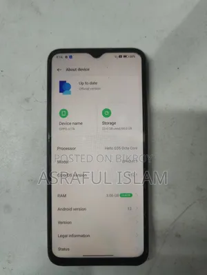 Oppo A17K 64 GB Blue