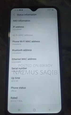 Samsung Galaxy M01s 32 GB Blue