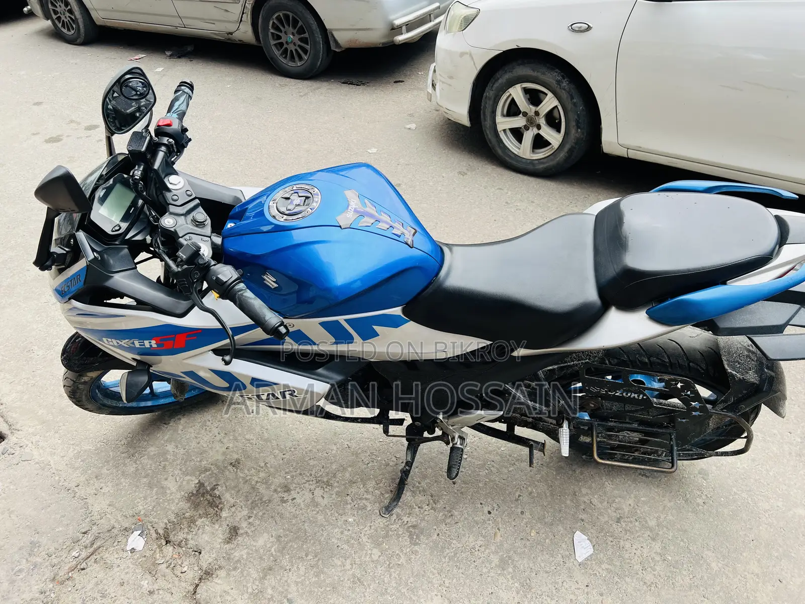 Suzuki Gixxer SF FI 2023 Blue